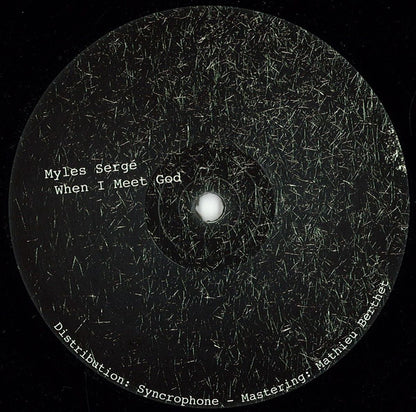 Myles Sergé vinyl record titled "The Awakening E.P" by Vinyl Future, showing the front cover artwork.