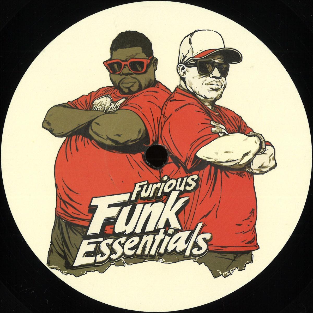 Vinyl Future's TWO 4 PHUNK Furious Funk Essentials vinyl record with colorful artwork on the front cover.