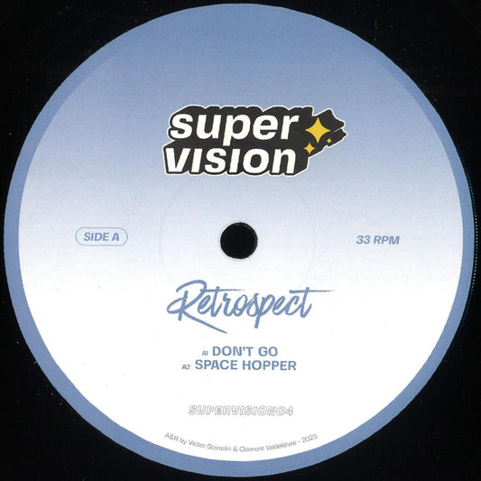 Retrospect Supervision 04 vinyl record by Subwax Distribution with colorful abstract cover art.