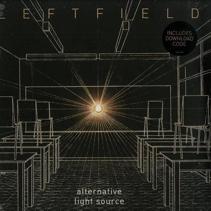 Second Hand vinyl record of LEFTFIELD – ALTERNATIVE LIGHT SOURCE, showing the front cover with abstract artwork.