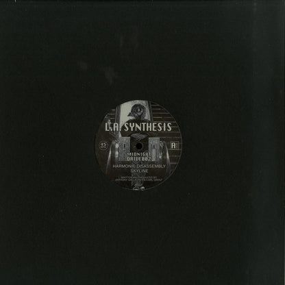Second Hand vinyl record titled LA SYNTHESIS – HARMONIC DISASSEMBLY with colorful album artwork on the front.