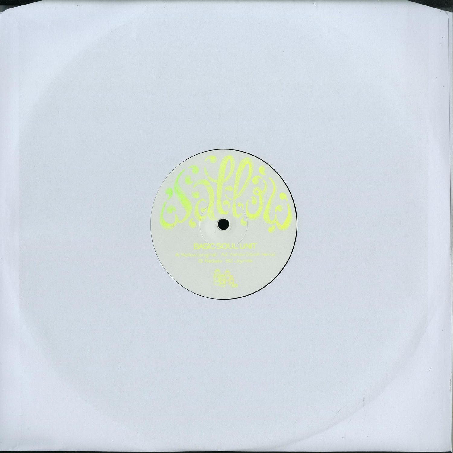 Second Hand vinyl record "BASIC SOUL UNIT" by VOISKI from the WALLOW series, showing the record cover with artwork and title.