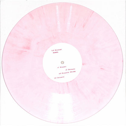 Second Hand vinyl record titled A_A – DISSONANT with abstract cover art, front view showing the album design.