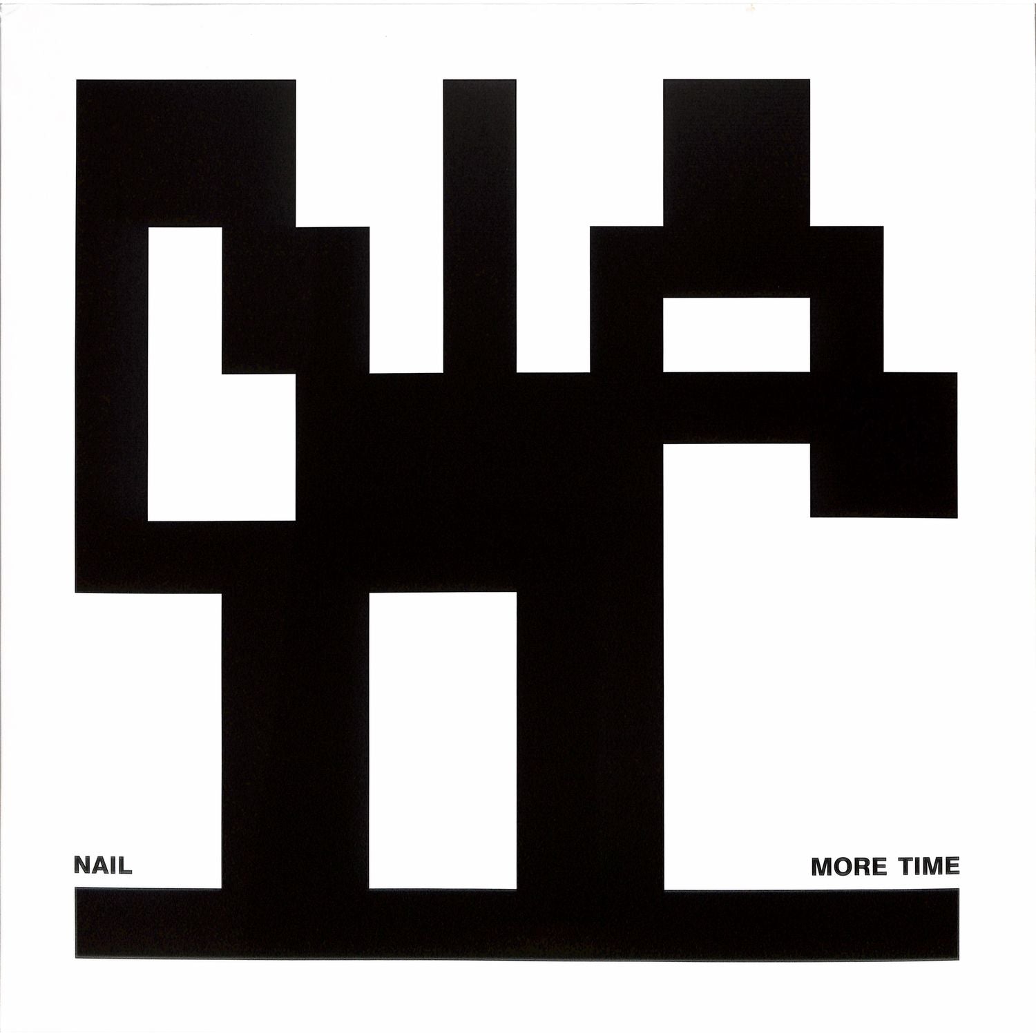 Vinyl record titled "More Time" by Syncrophone, showing the front cover with abstract artwork in vibrant colors.