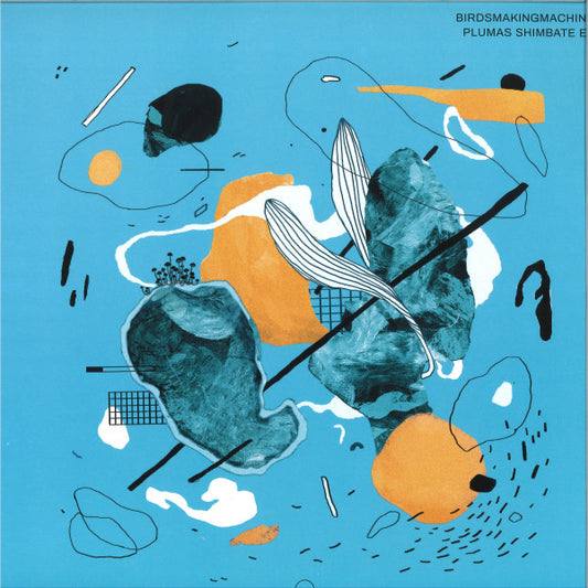 Second Hand BIRDSMAKINGMACHINE ALCI – PLUMAS SHIMBATE EP vinyl record with colorful album cover art.