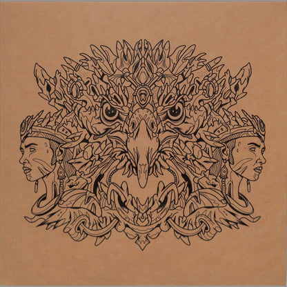 Vinyl record "Behind the Glass / On the Swing" by Mihai Popoviciu and Markus Homm, featuring album cover art with abstract imagery.