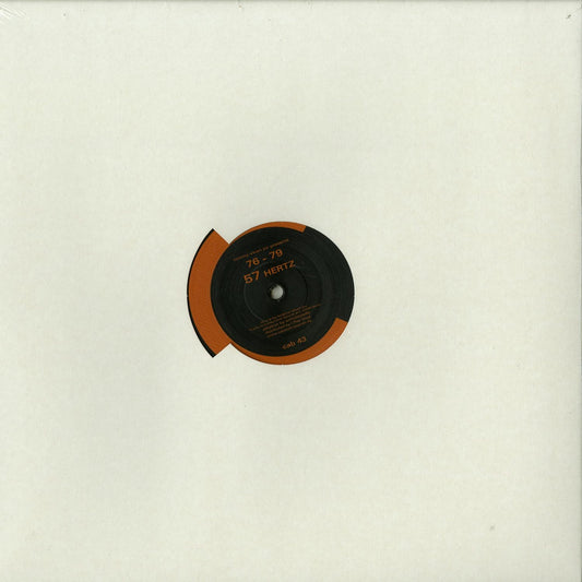 Second hand vinyl record titled "Tommy Vicari Jnr Presents 76 79 – 57 Hertz" with colorful album cover art.
