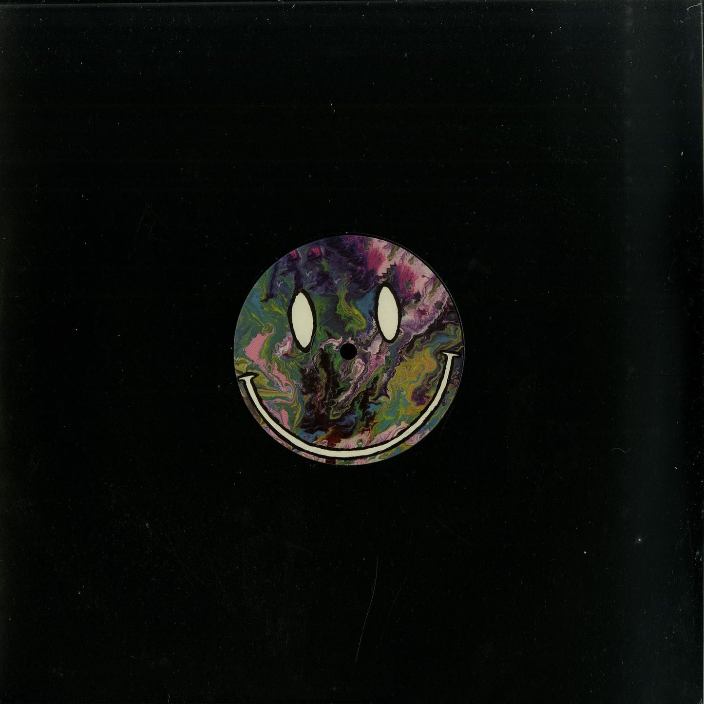 Overland Forever in Transit vinyl record by Second Hand, front cover art with vintage design and bold typography.