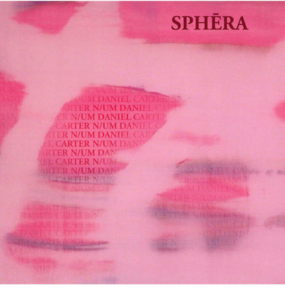 Yoyaku vinyl record "DANIEL CARTER, N/UM – SPHĒRA" with colorful abstract artwork on the front cover.