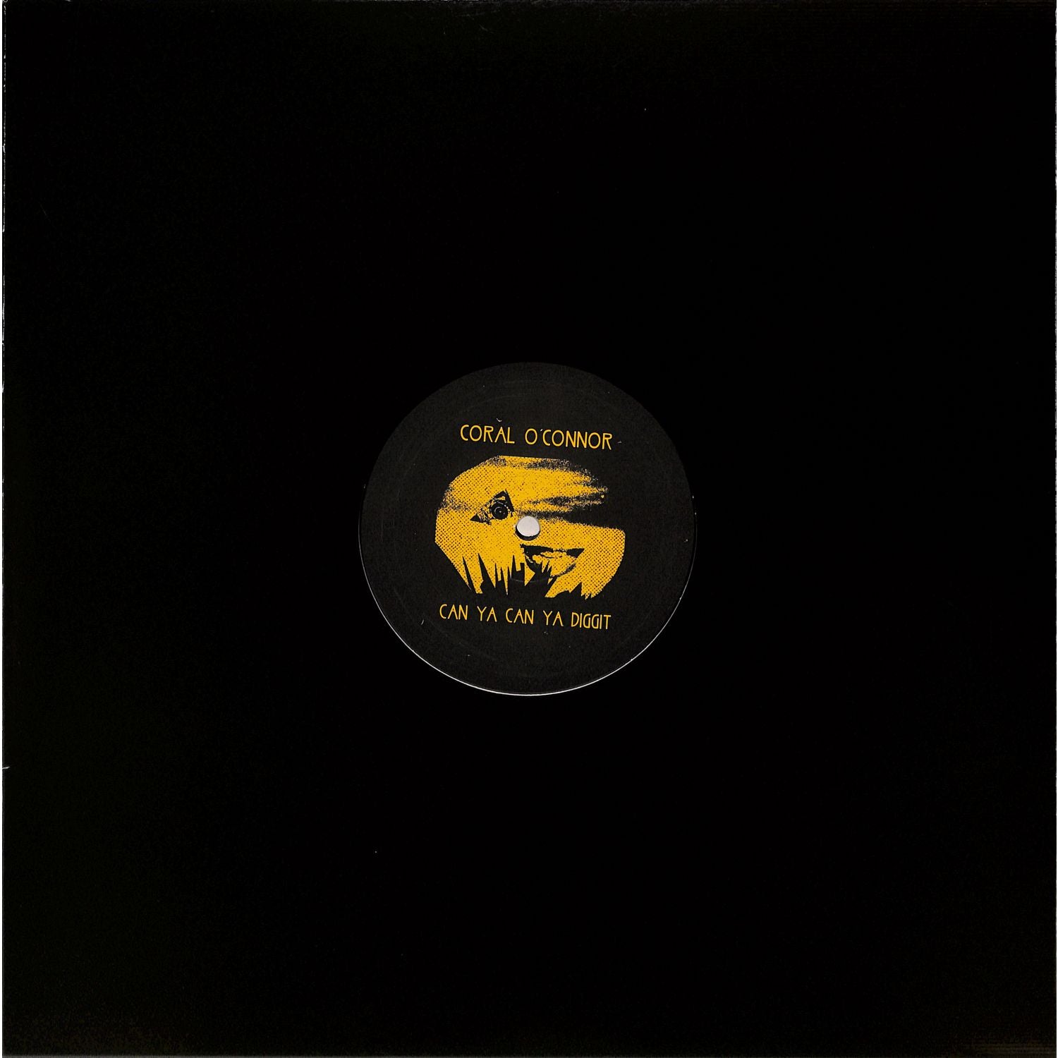 Vinyl record "Can Ya Can Ya Diggit" by Coral O'Connor, released by Syncrophone, showing the front cover with vibrant artwork.