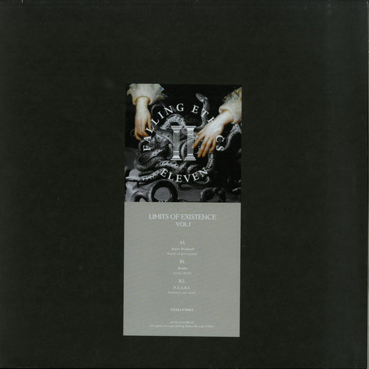 Second Hand vinyl record of STEVE BICKNELL, REEKO, P.E.A.R.L. – LIMITS OF EXISTENCE VOL.1, showing the album cover art.