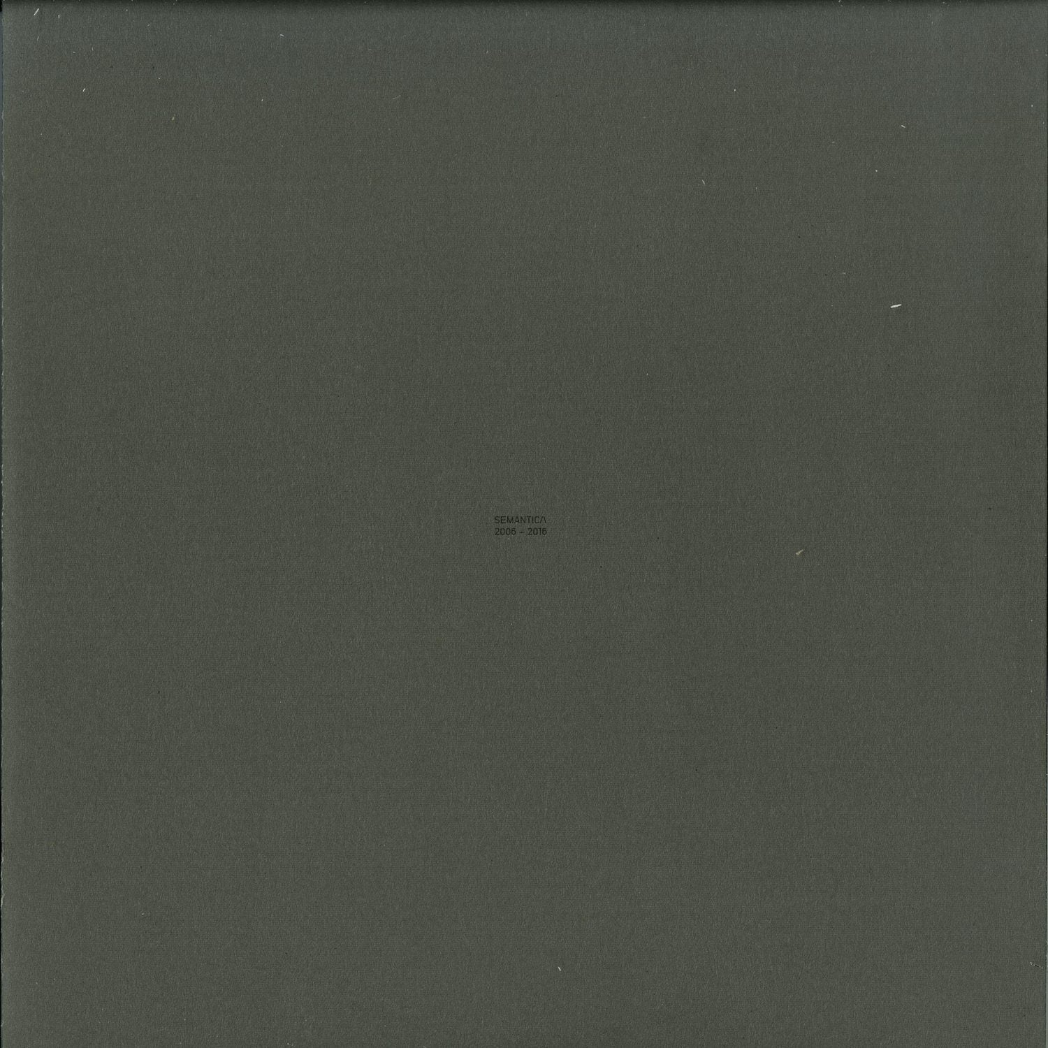 Second hand vinyl record of Abdulla Rashim, Claudio PRC, Evigt Mörker, Edit Select, Semantica 2006-2016, with colorful abstract cover art.