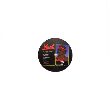 YOSH My Fire EP vinyl record by Triple Vision, featuring the front cover art with bold typography and vibrant colors.