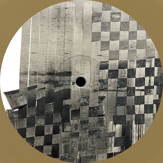 Yoyaku vinyl record titled "VERSIONS / FLUX" by A_A (Satoshi Tomiie & Nao Gunji), featuring a colorful abstract cover art.