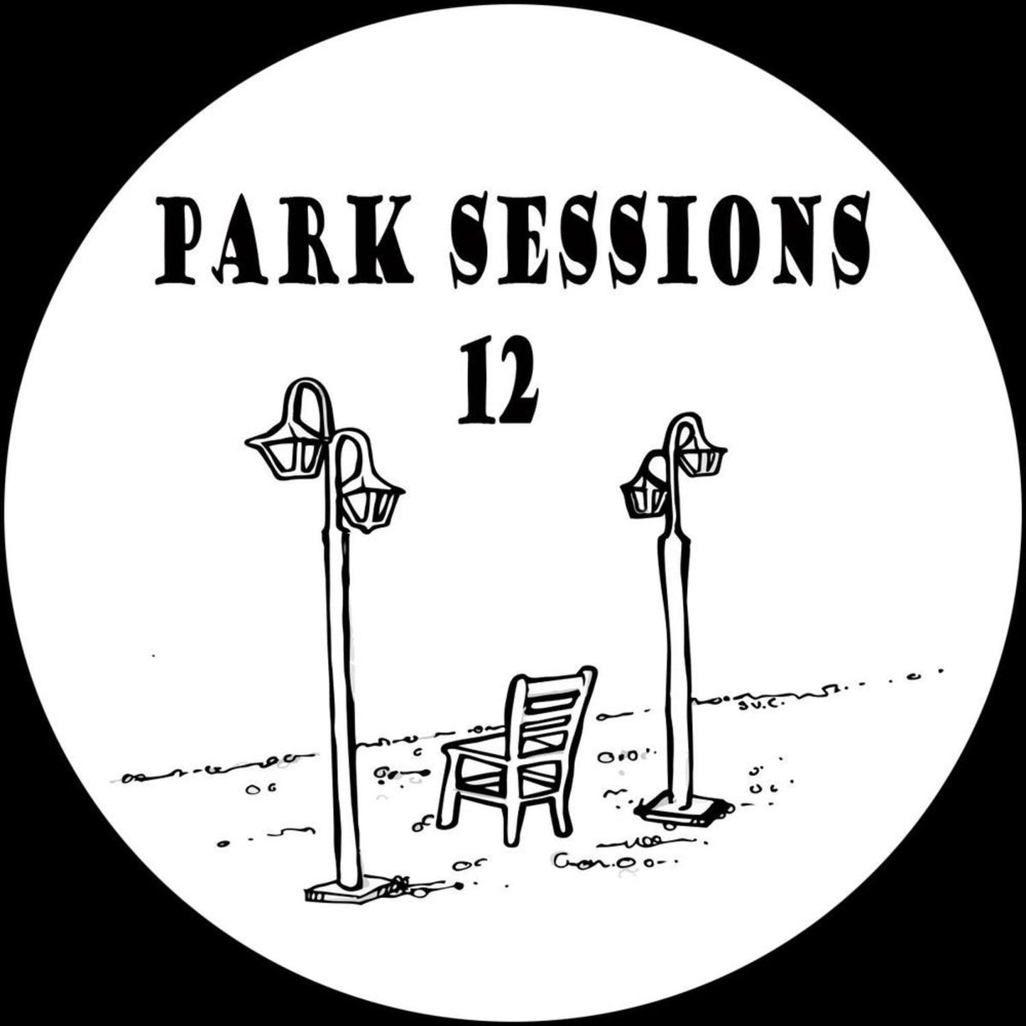 Triple Vision MSDOS Park Sessions 12 vinyl record with colorful album cover artwork.